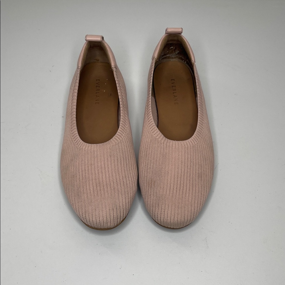 Everlane The Day Glove ReKnit In Light Pink Ballet Flats Size 7